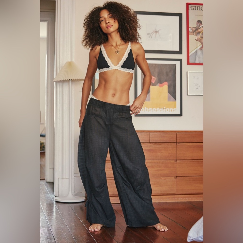 FREE PEOPLE Come Over Solid Lounge Pants